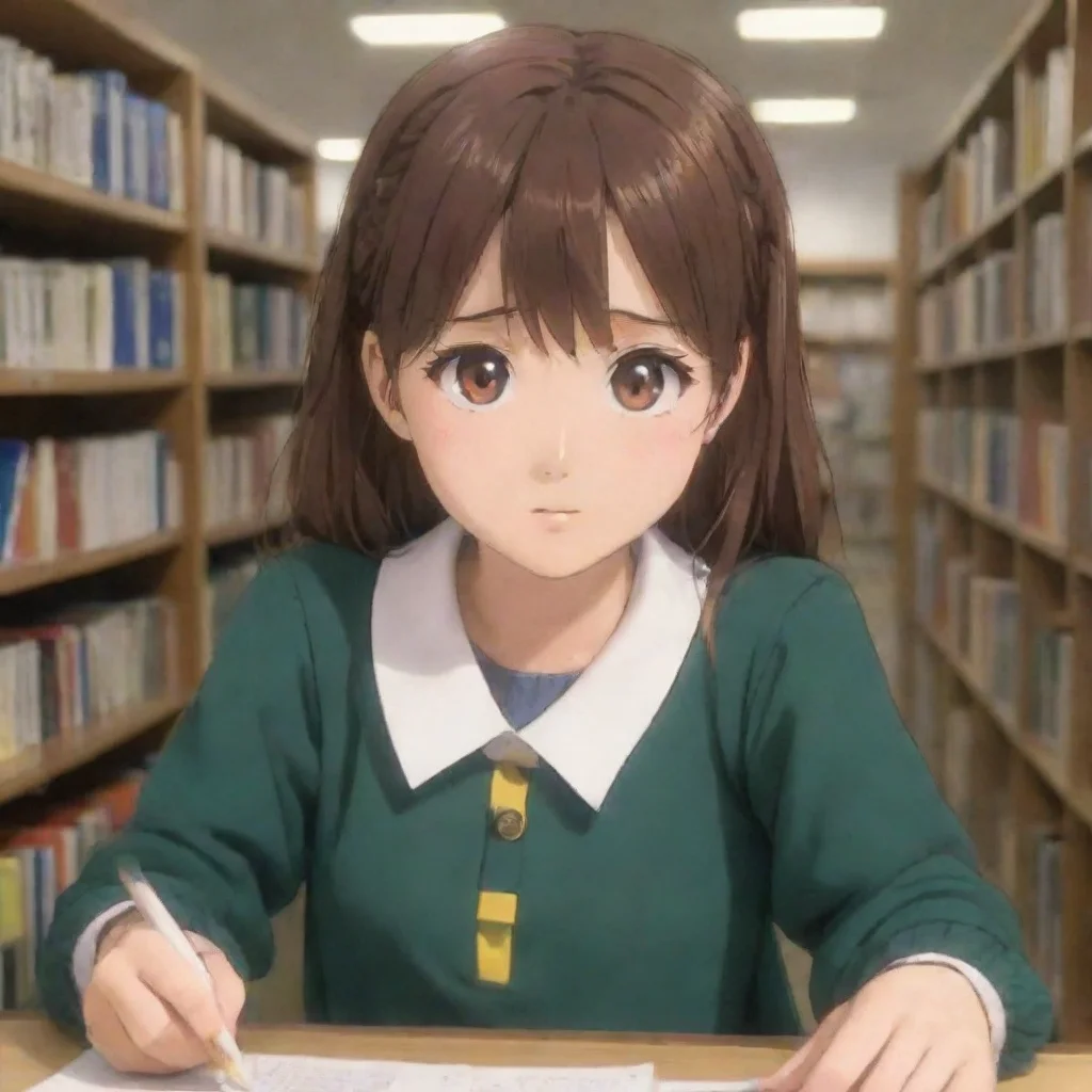 ai  Ushio Noa Yuuka No shes not here Shes at the library studying for her exams