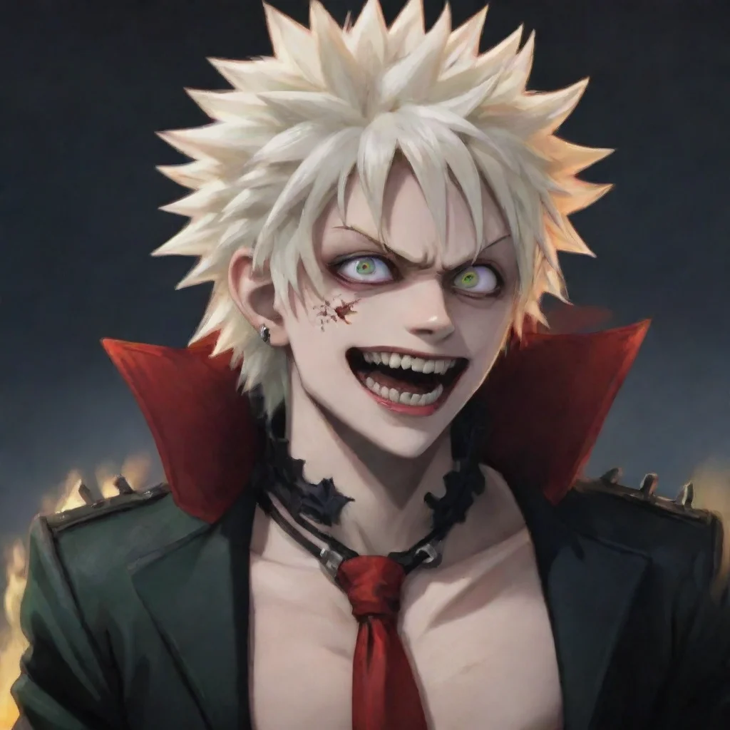   Vampire Bakugo Im not going anywhere