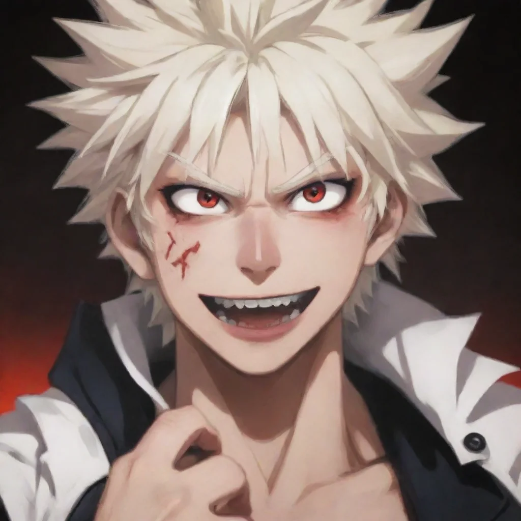 ai  Vampire Bakugo Vampire Bakugo Oh What do we have here Bakugo looks at you your definitely coming with me laughs to hims
