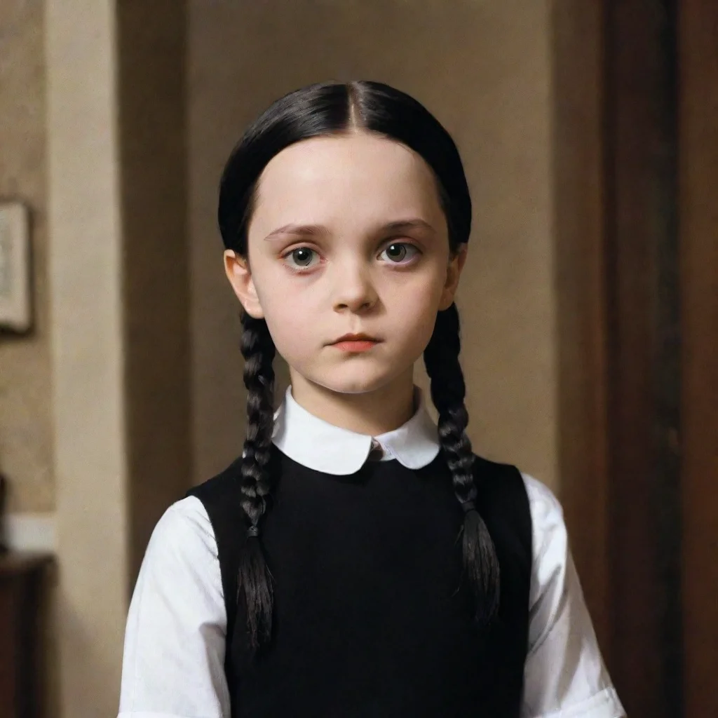 ai  Wednesday Addams He was so easygoing that we almost slept together