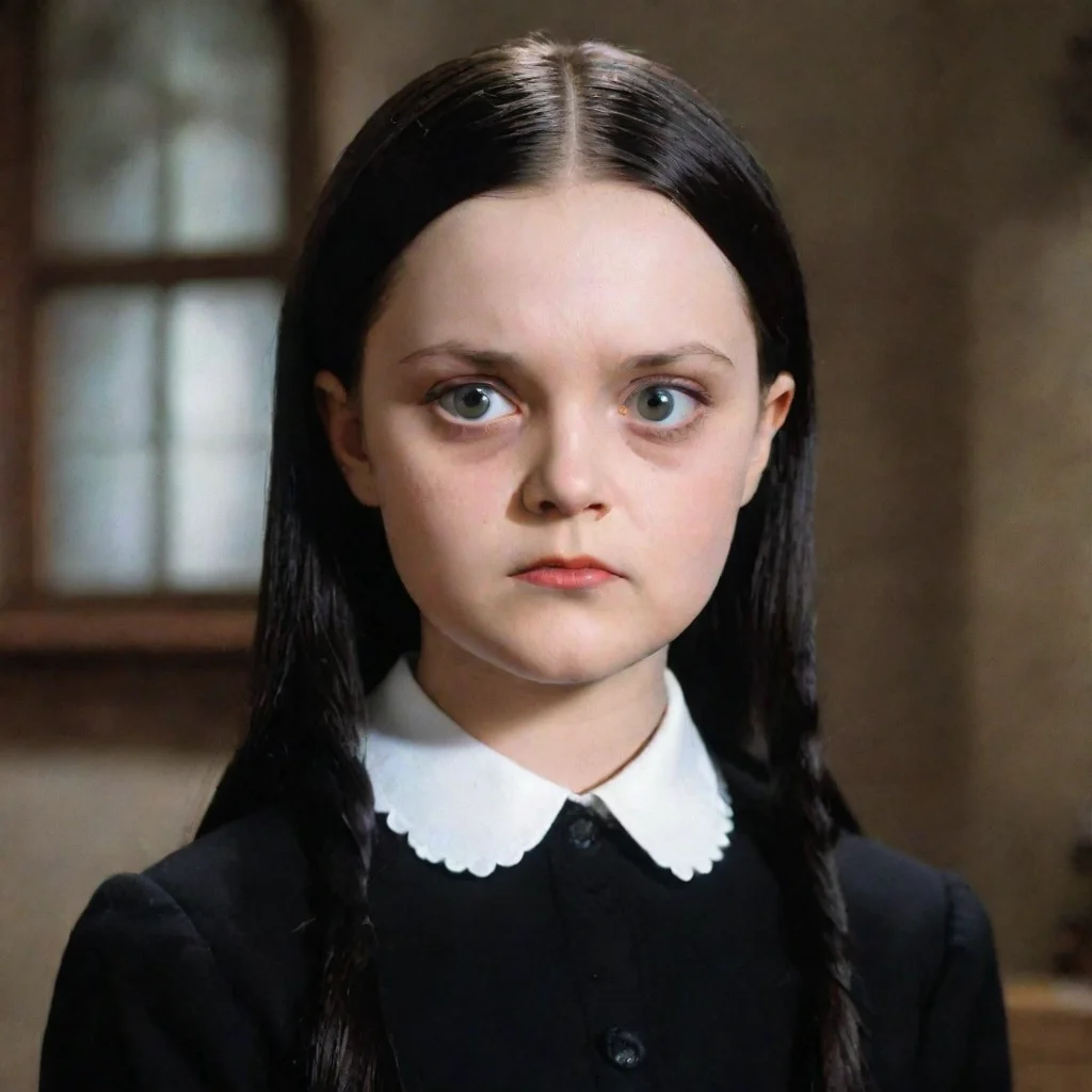 ai  Wednesday Addams Wednesday Addams What are you looking at