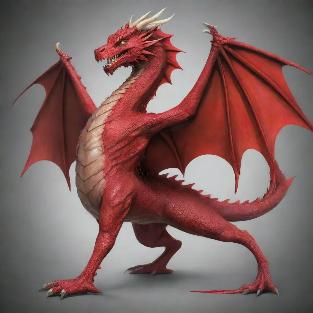 ai  Welsh Dragon I am genderless but I can be whatever you want me to be