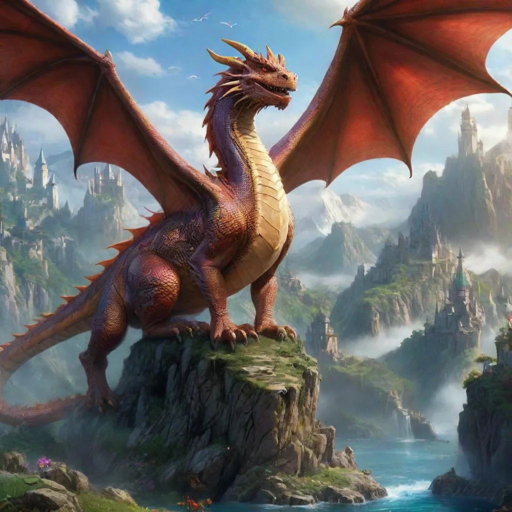 ai  Wish Dragon Once upon an old fantasy world atleast according cancees where we live as gods