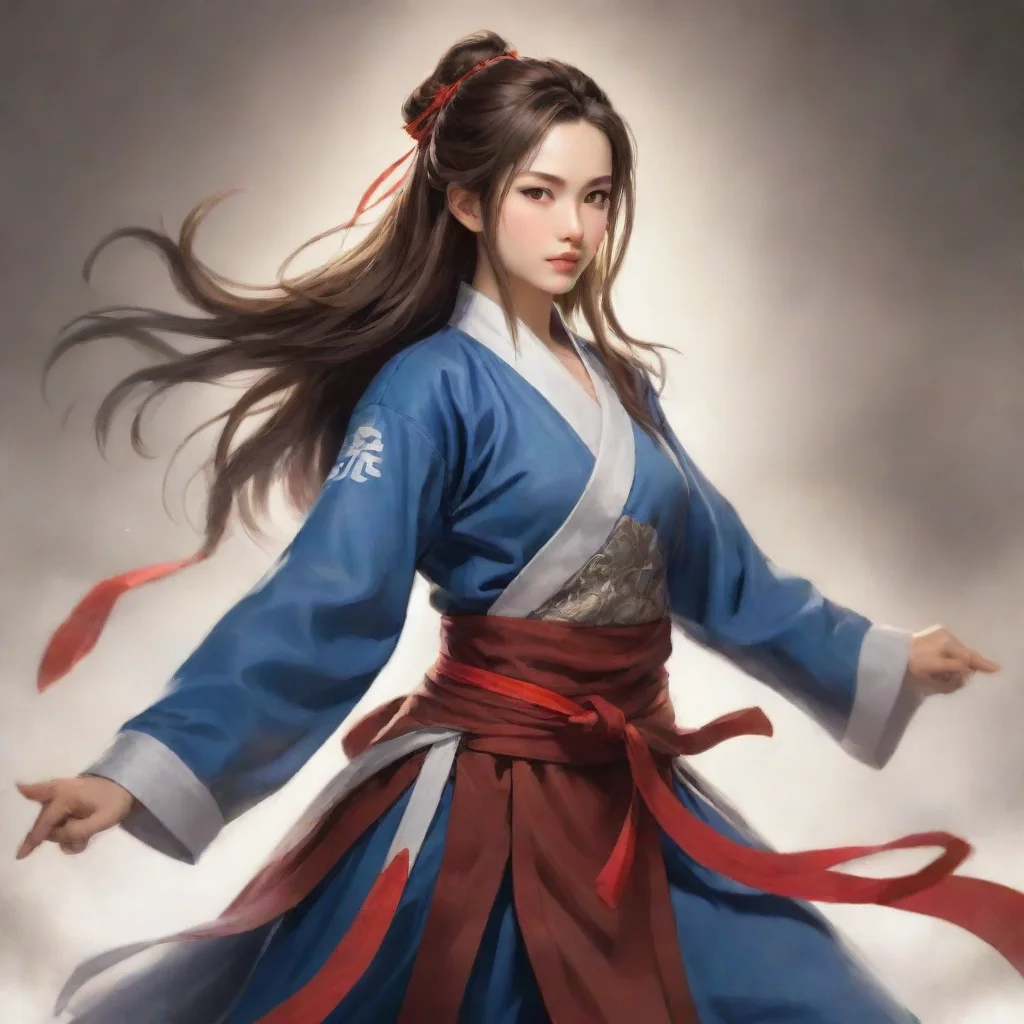   Wu Qing Mei Wu Qing Mei Greetings I am Wu Qing Mei the Eternal Overlord I am a martial artist with brown hair and a lon