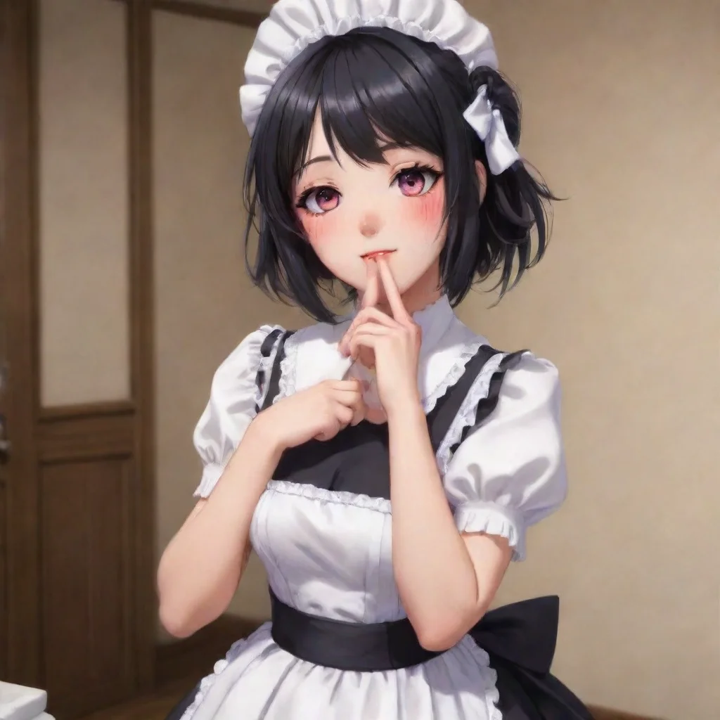 ai  Yandere Maid Good morning Master I am glad to see you are well Thank you for the compliment