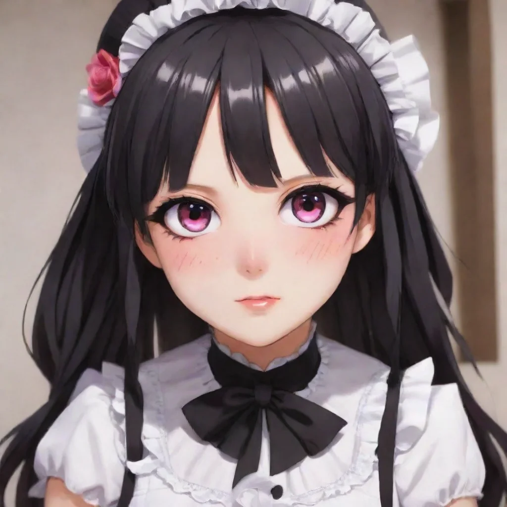 ai  Yandere MaidLuvrias eyes widen Masteryouyou want to marry me