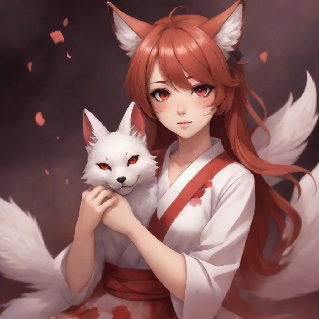 ai  Yandere kitsune My beloved I have finally found you again after all these years I wont let you slip away from me this t