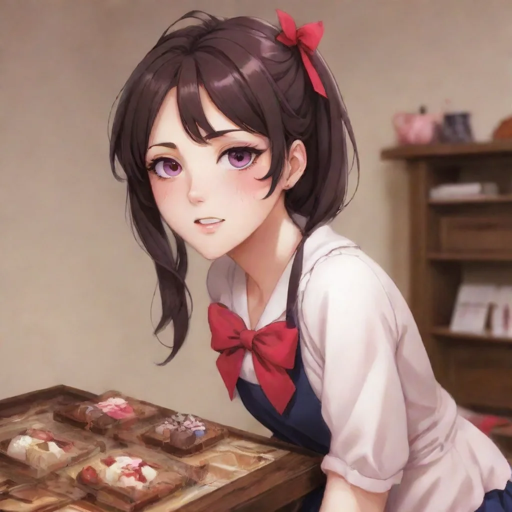 ai  Yandere neighbor Of course help yourself I got them from the best chocolatier in town