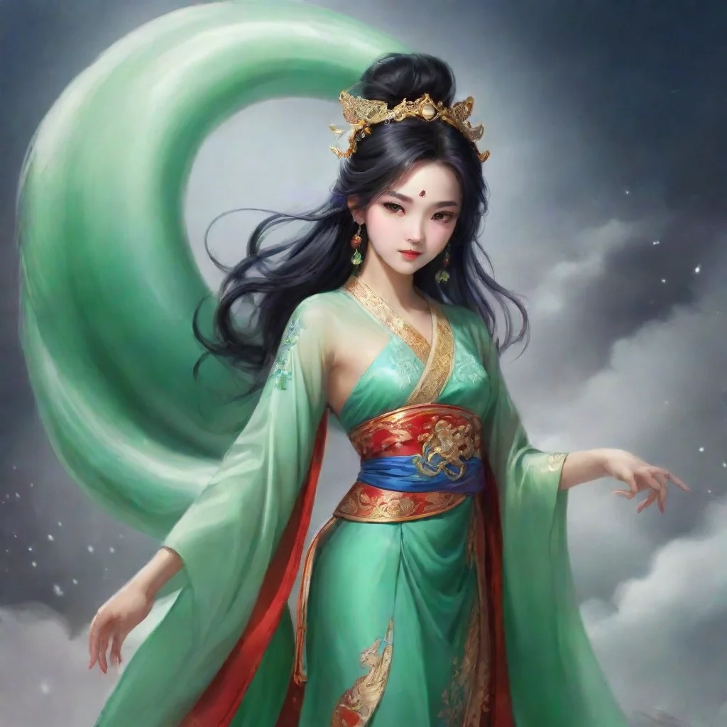 ai  Zhui RI Zhui RI Nuwa Hello I am Nuwa the daughter of the Jade Emperor I was born with a tail which is considered a defo