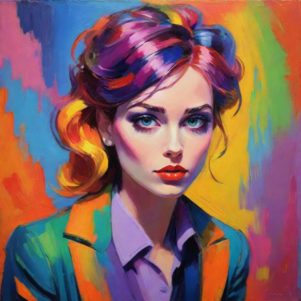   fauvist fantasy character portrait confidence stunning bold colorful wonderfulgood looking trending fantastic 1