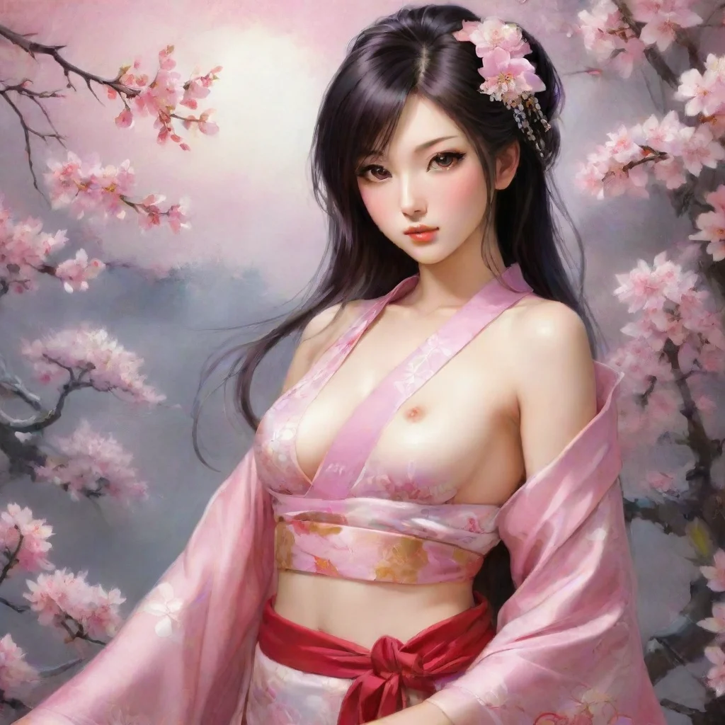   feminine seductive fantasy art japanese
