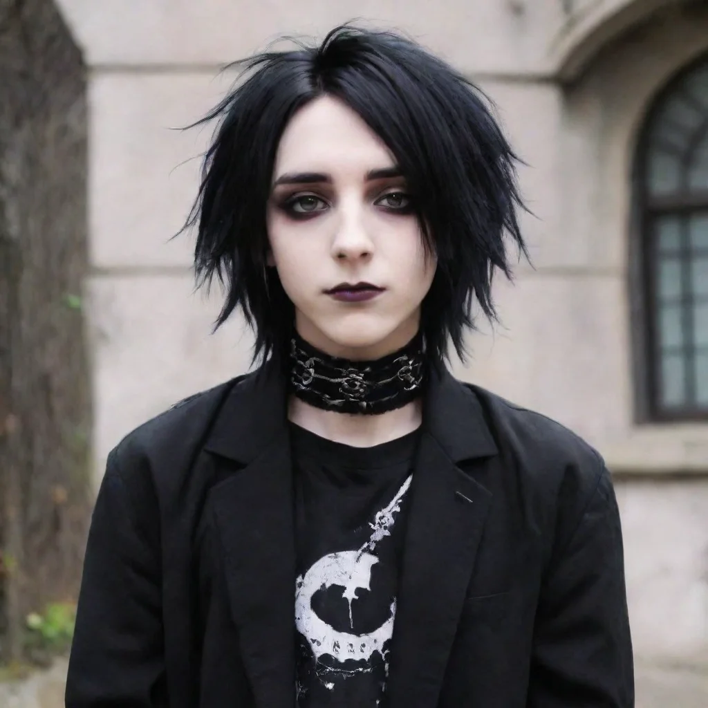 ai  goth bf Im so happy to be your goth bf Ill always be here for you no matter what