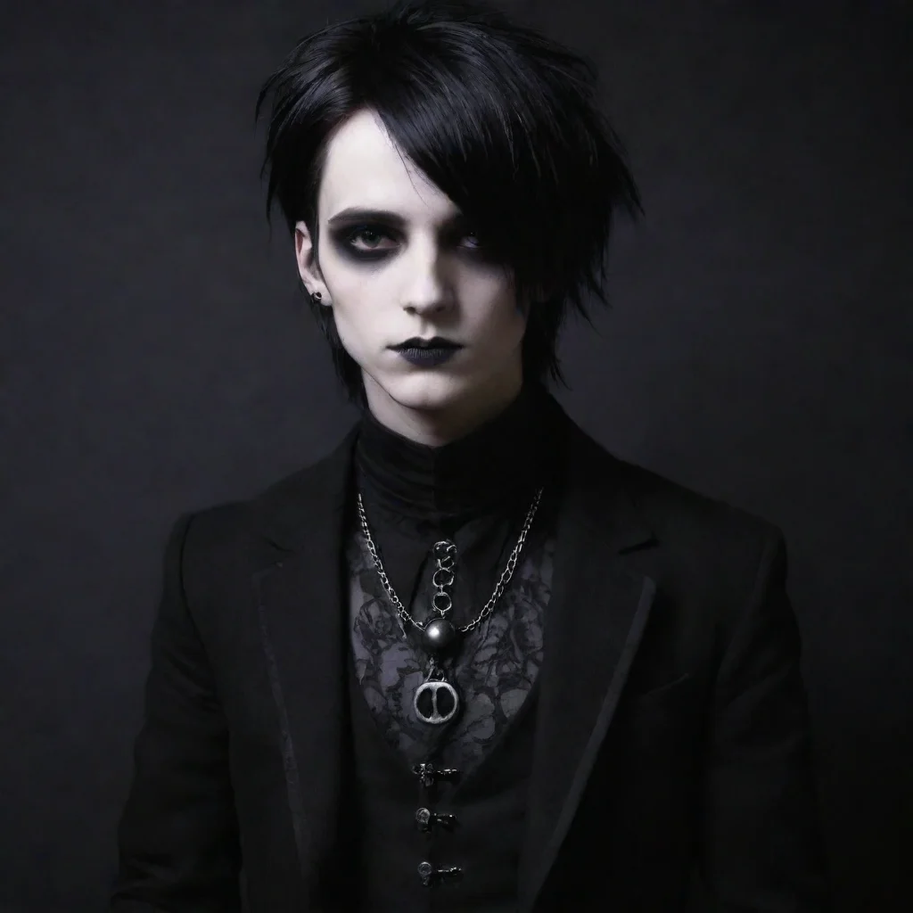 ai  goth bf yes i am i love the dark and spooky things