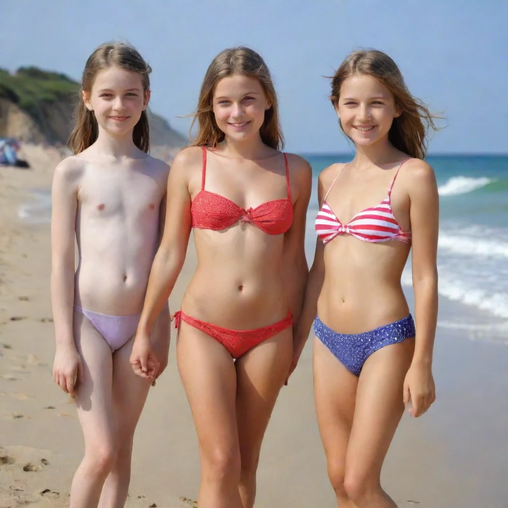 ai  jonge dromerige franse zusjes poseren uitdagend op een verlaten mistig strandje good looking trending fantastic 1