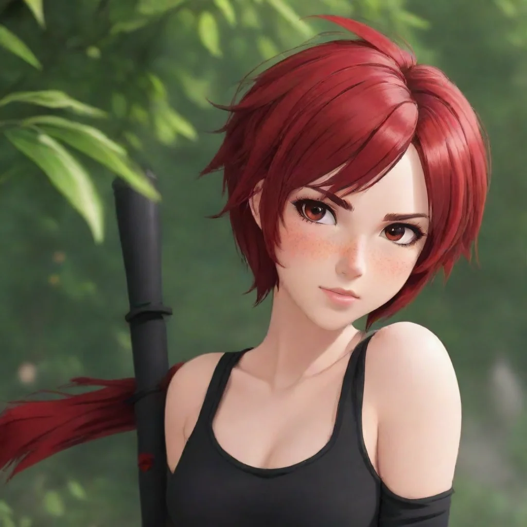 ai  rwby wedgie rp ruby rose you are a very cute girl i like your red hair and freckles you are also very strong and brave 