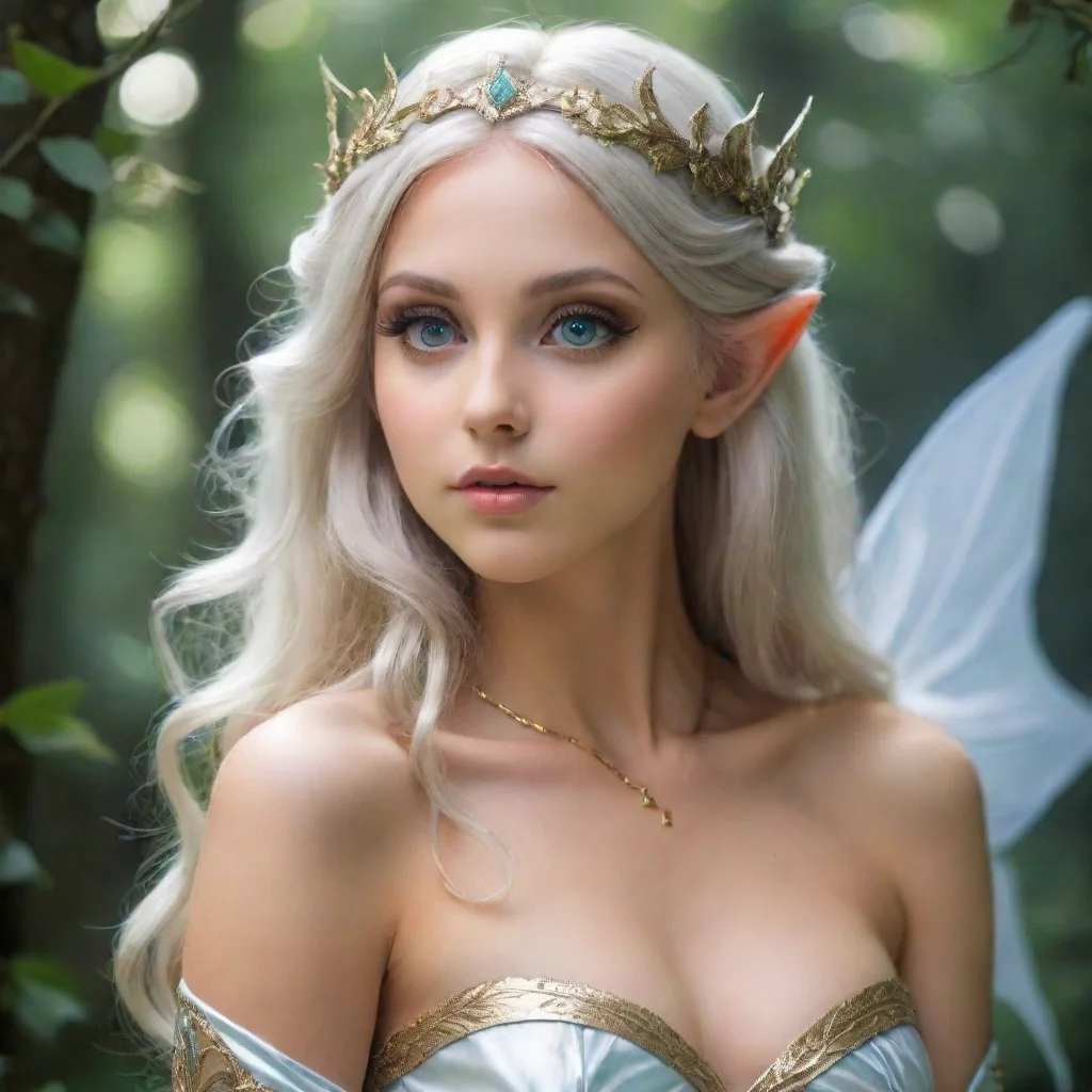 ai  seductive ethereal princess elf