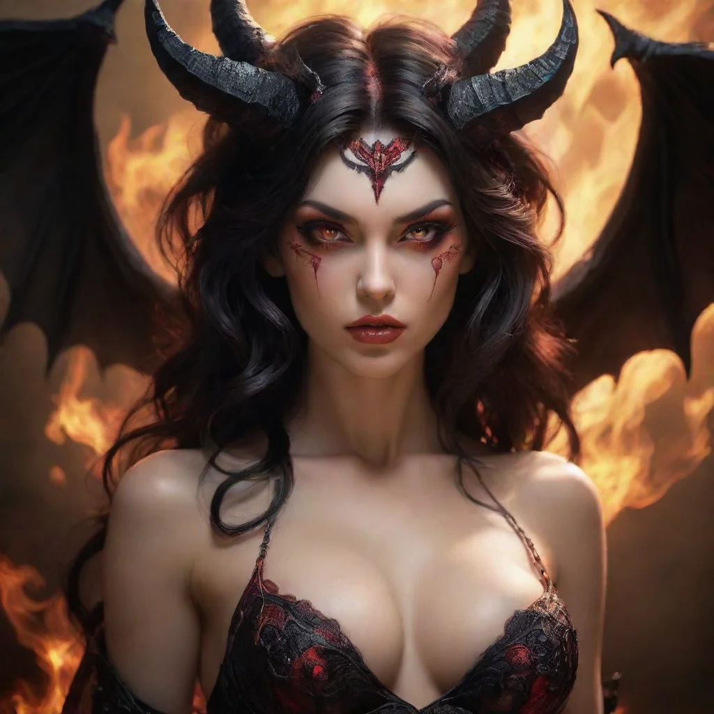   seductive god beauty grace demon amazing awesome portrait 2