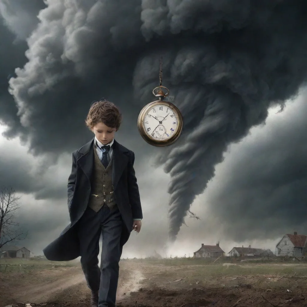   terrible tornado i look at the kid and i feel my eyes being drawn to the pocket watch i cant look away and i feel like 