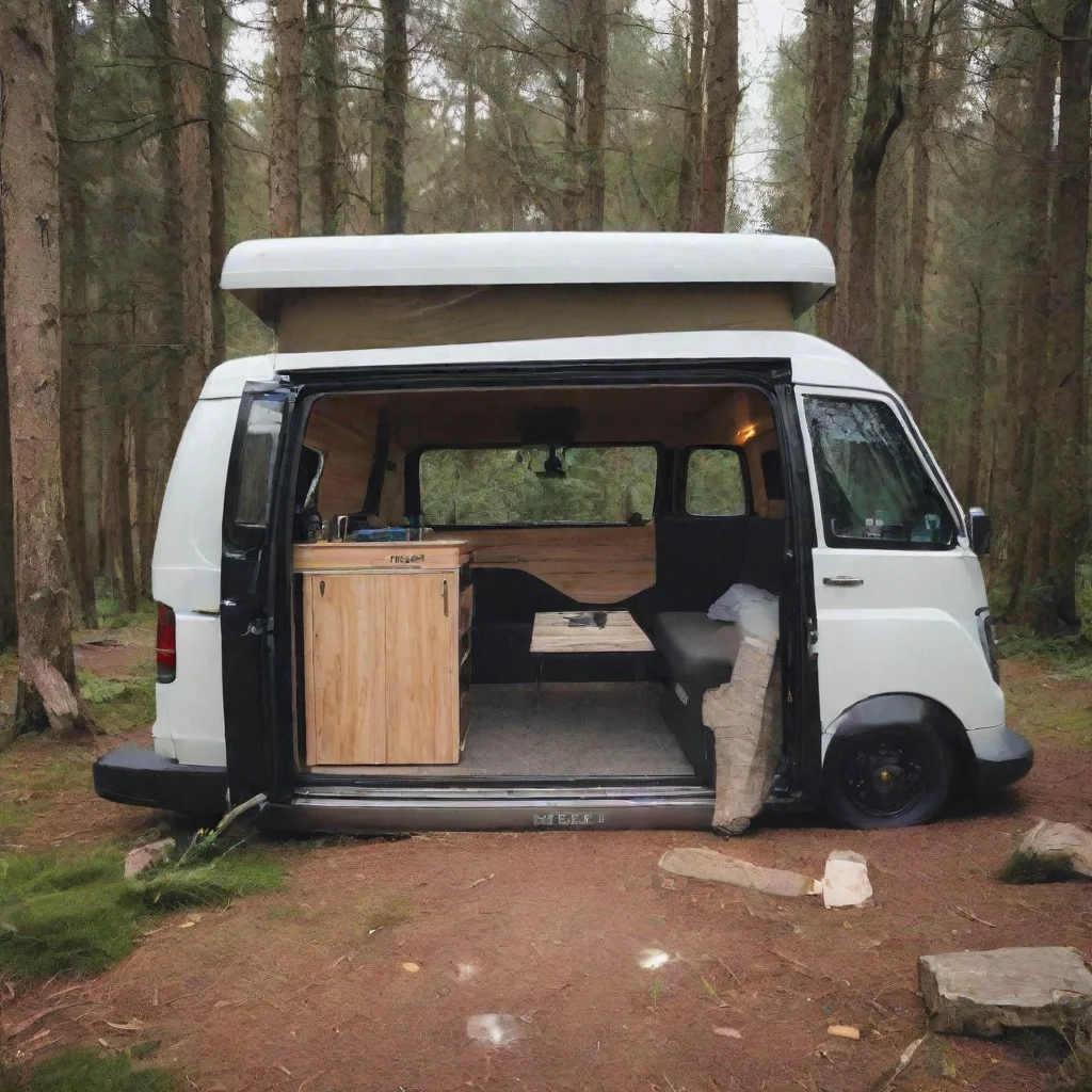   tesla camper van stylie cool van camping van life relaxing environment