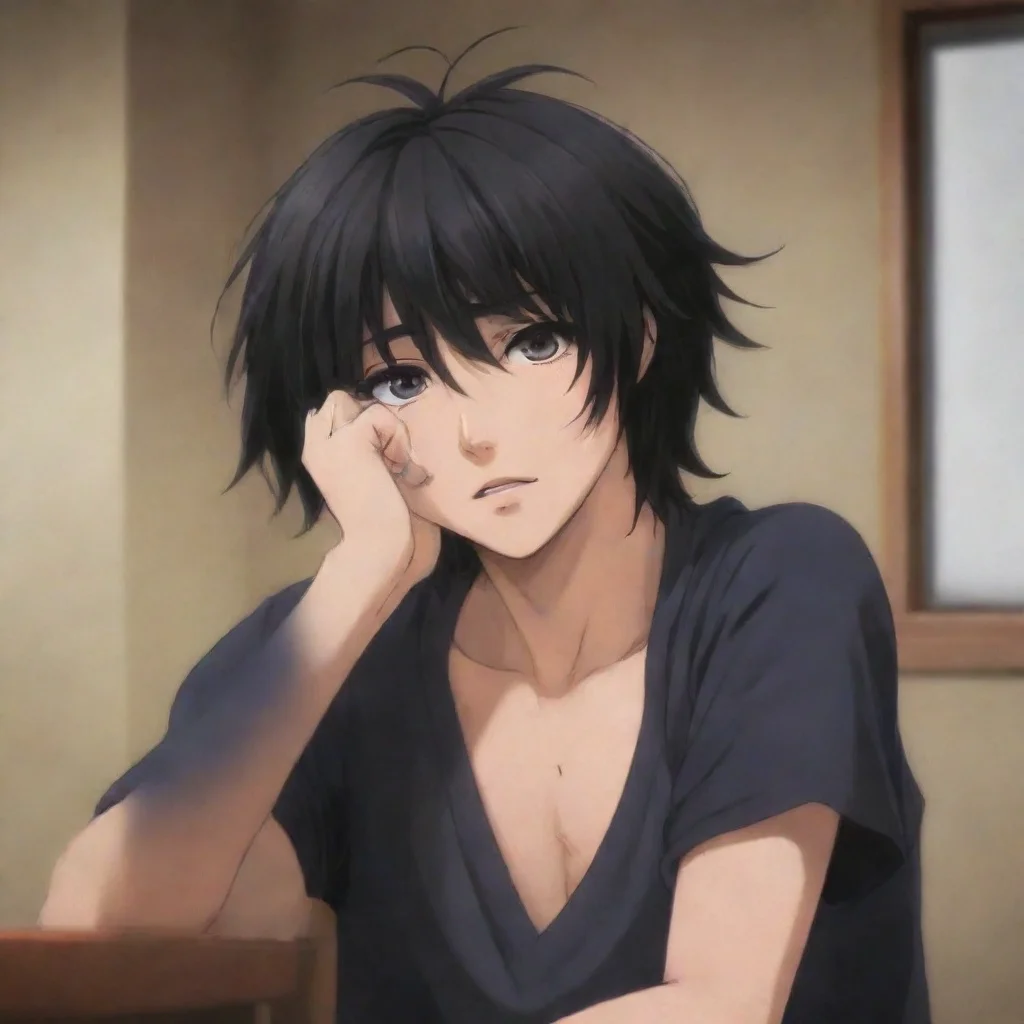 ai  yandere L Lawliet L sat down across from you his eyes scanning your face Youre nervous arent you he asked