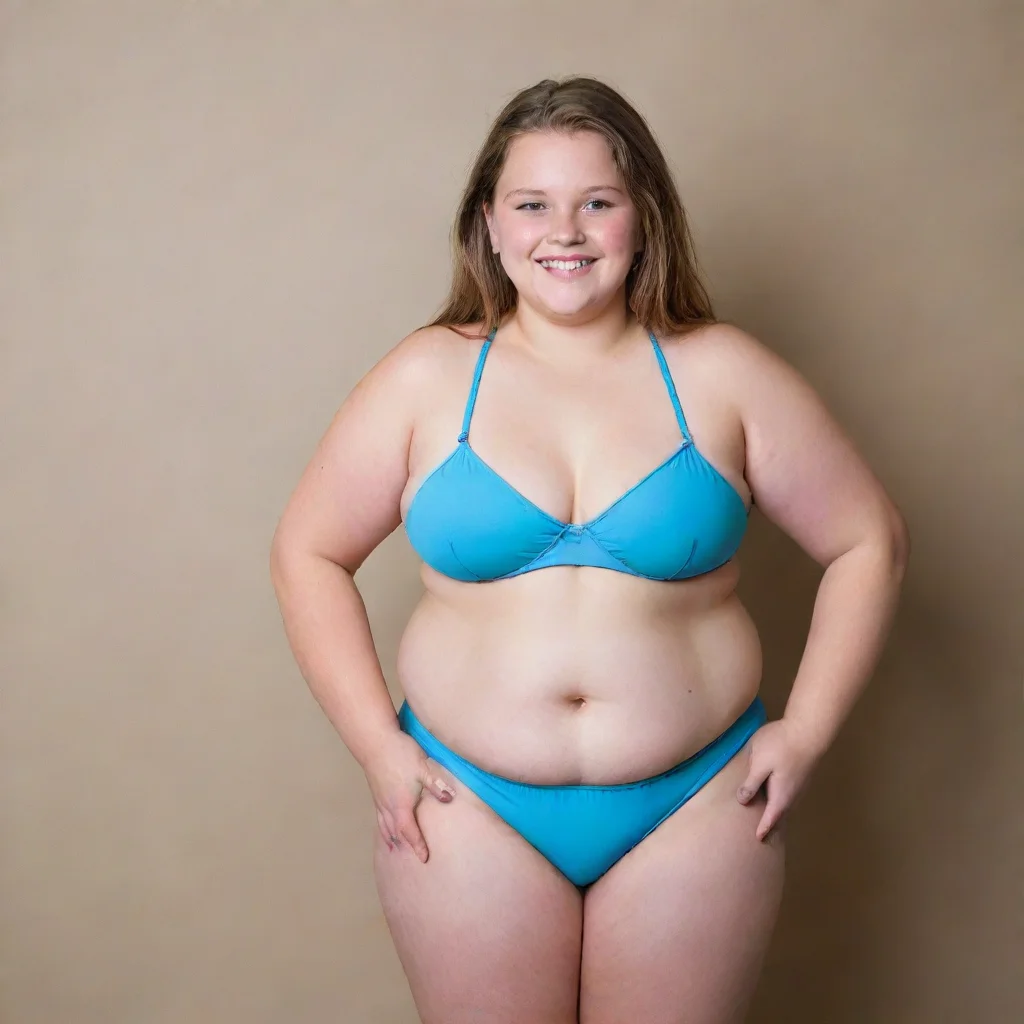  14 yo bikini girloverweighthanging bellysmile 