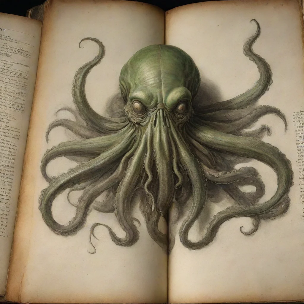  1800 era surgical book illustration cthulhu ultrarealistic highly detailed 8k w 1792 h 1024 amazing awesome portrait 2 t