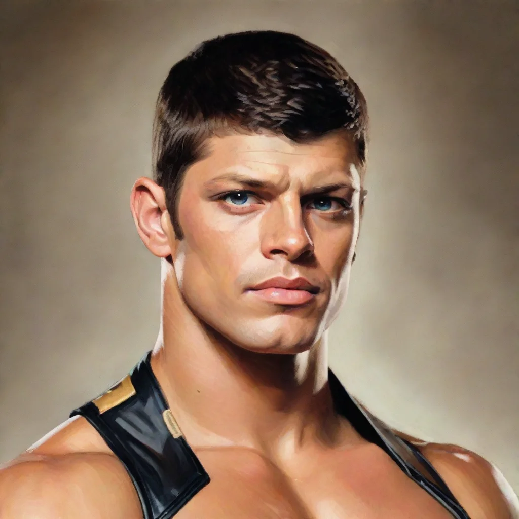  1970 s style art of cody rhodes amazing awesome portrait 2