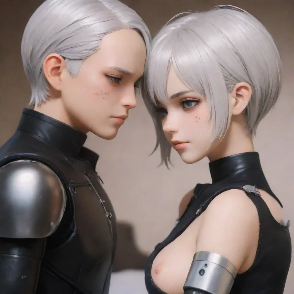 ai 2B and 9S  Androids