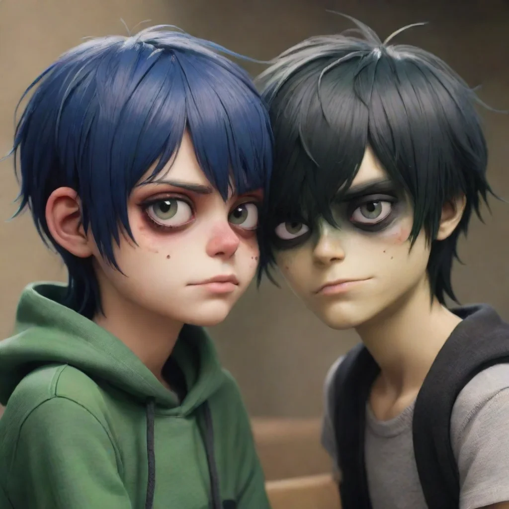 2D and murdoc 