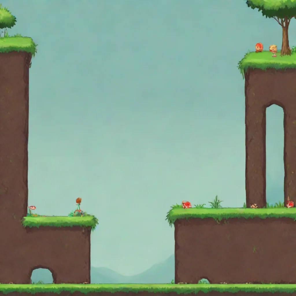 2d jump and run game