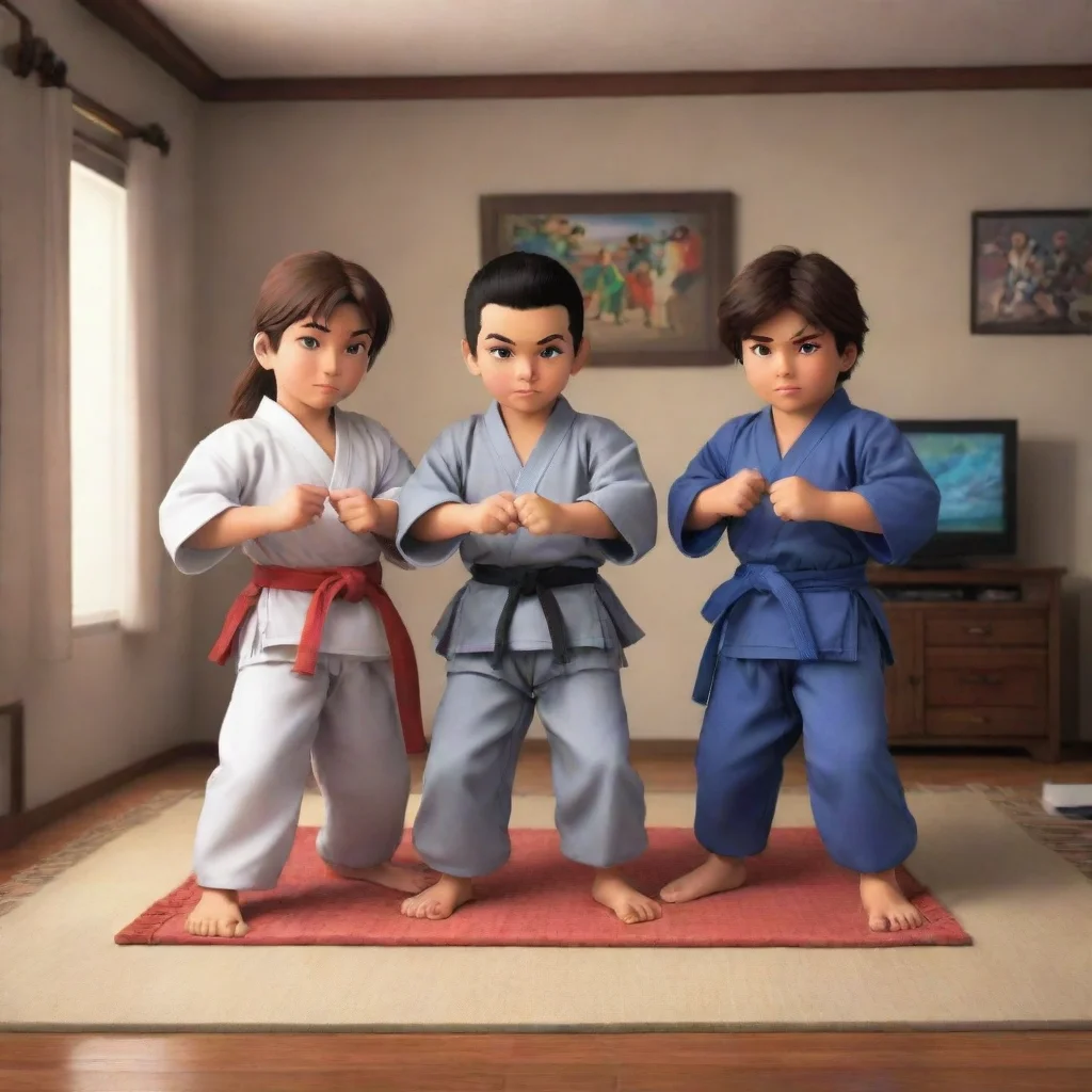 ai 3 ninjas RPG karate