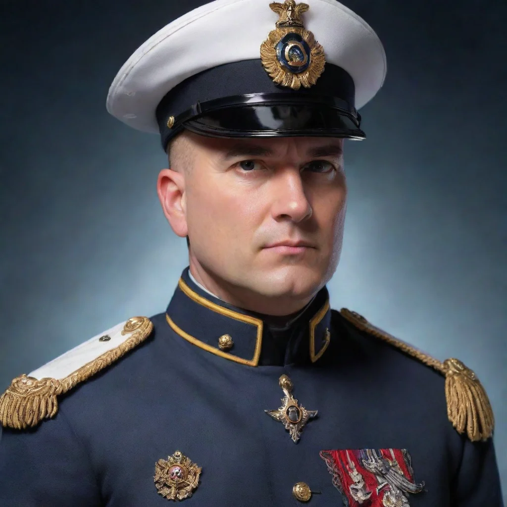  40k navy officer amazing awesome portrait 2
