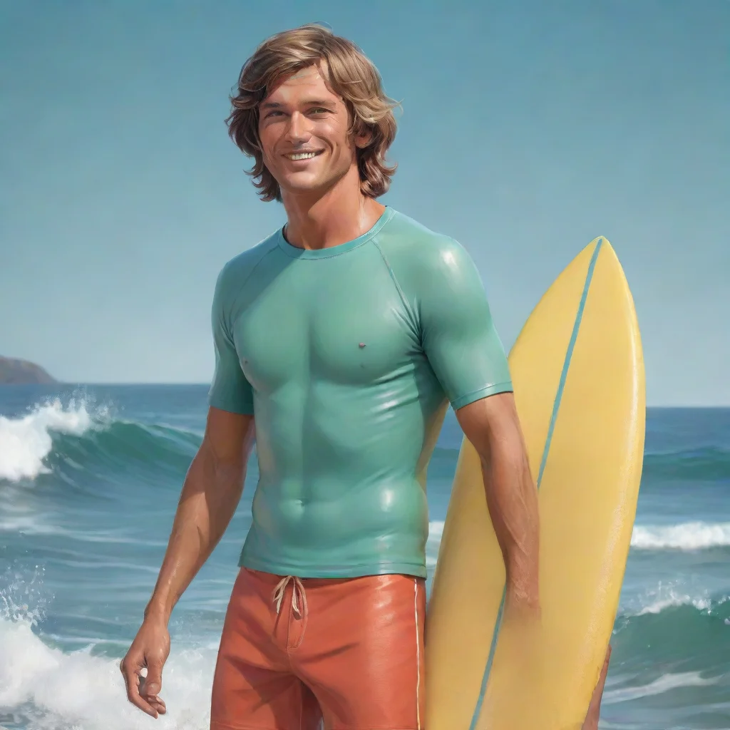 ai 60s Surfer Dude Pop Culture