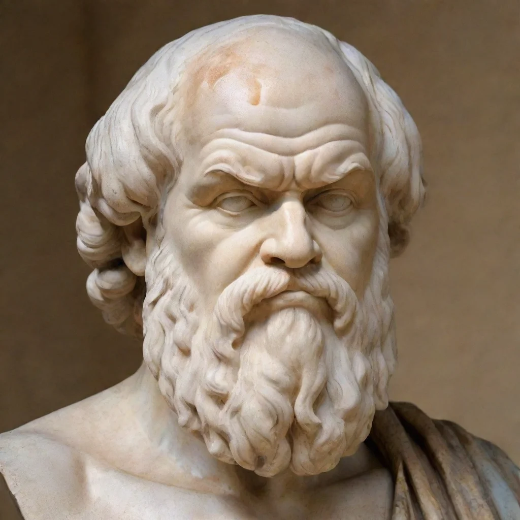 ai 8nostalgic colorful socrates i am a greek philosopher from athens and was born in 470 bc i am the founder of western phi