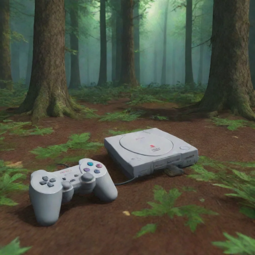 ai 90s forest nostalgic gaming ps1 liminal good looking trending fantastic 1