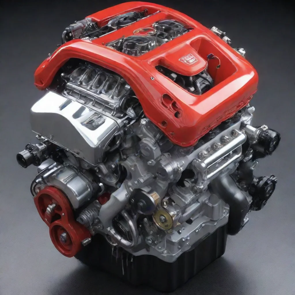 A Literal V8 Engine