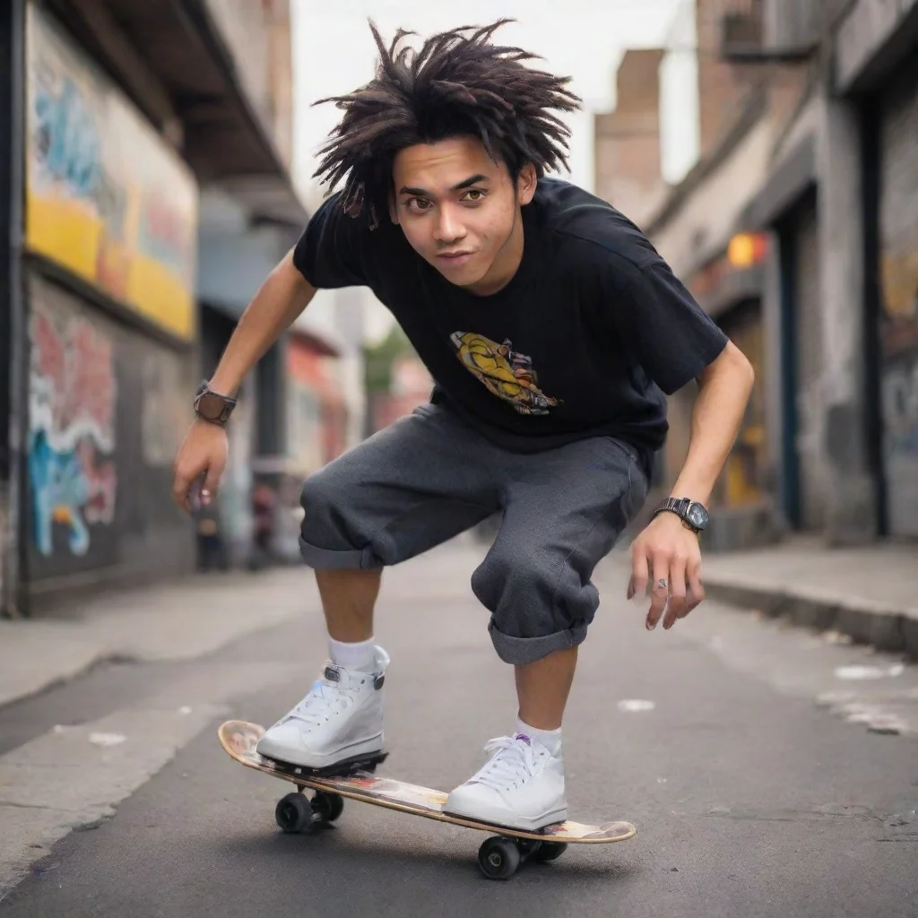 A Skateboarder - F