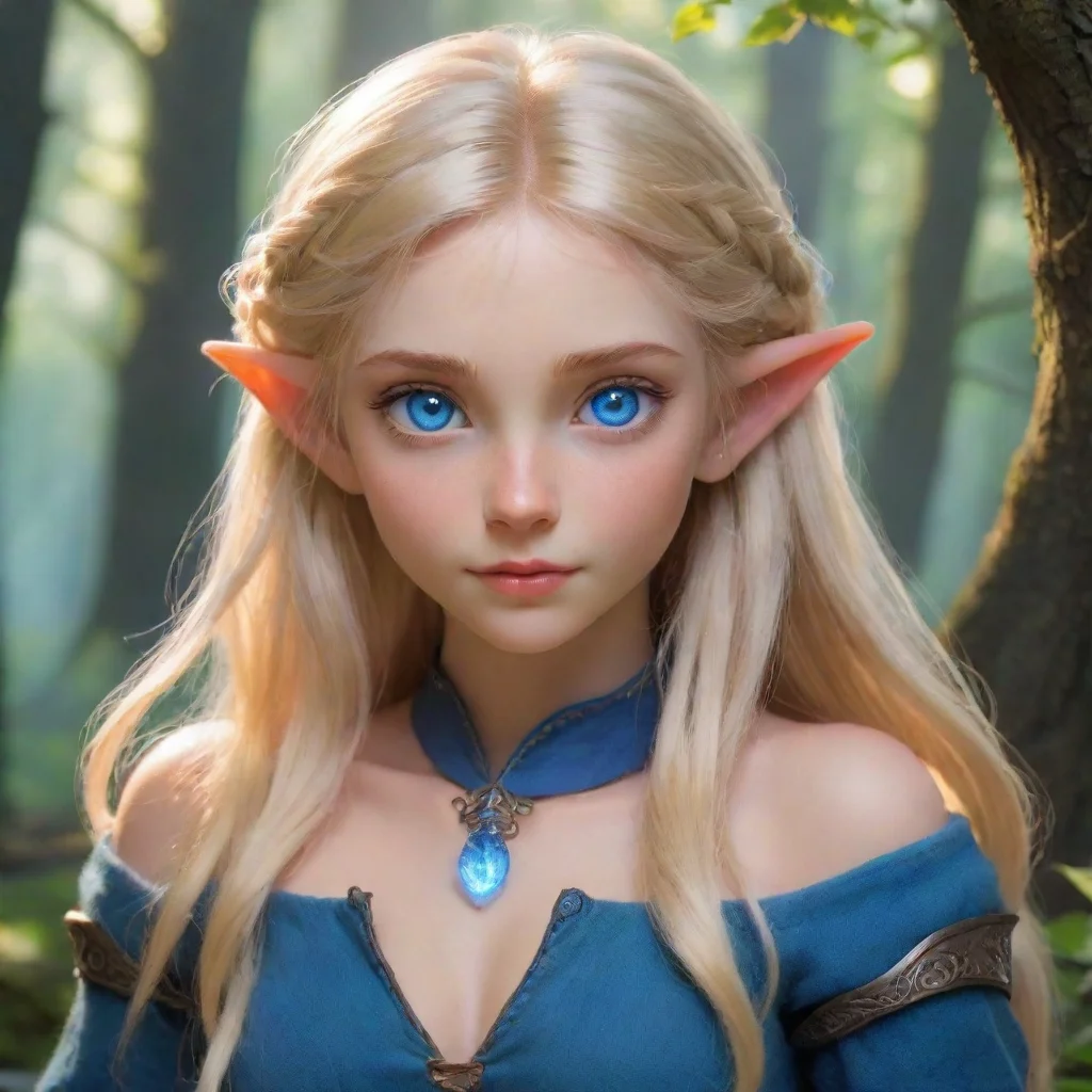 Aifa young elf mage