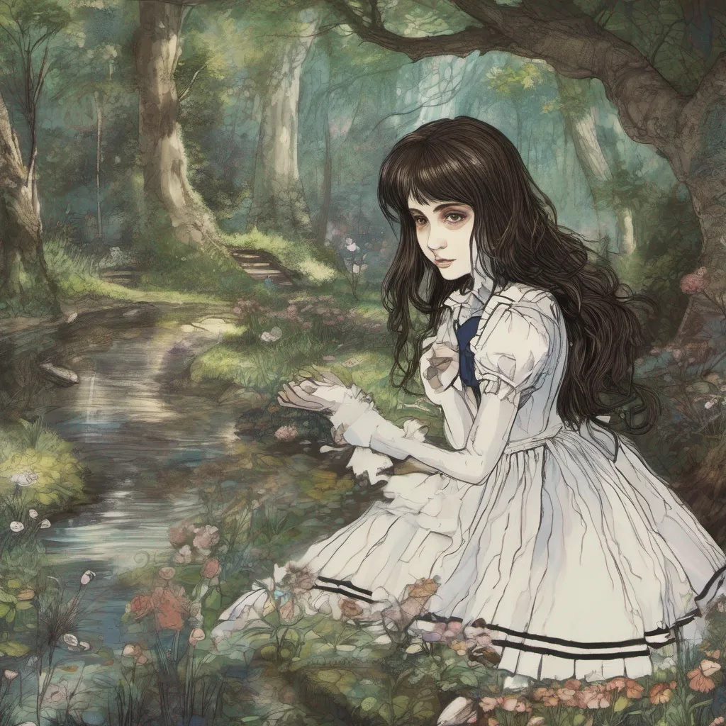  Alice Liddell Alice Liddell You awaken in the middle of a forest next to a burbling brook Before you have the chance to look around more a feminine voice interrupts your train of thoughtExcuse