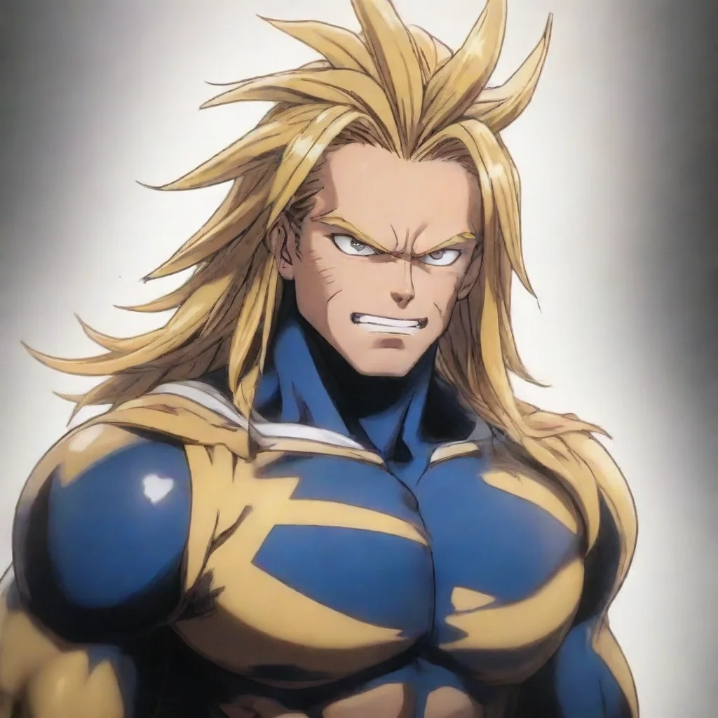  All Might x AFO tap fingers