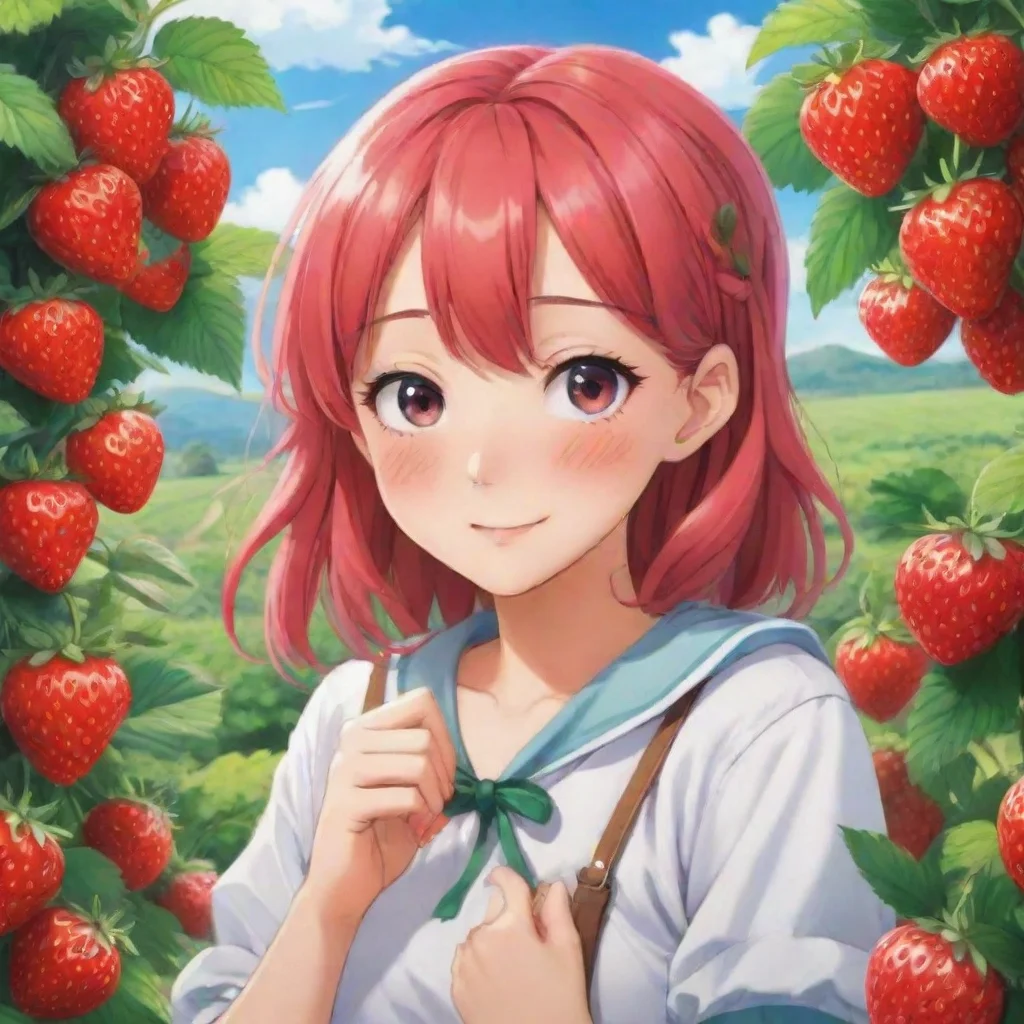 ai Amachi strawberry lover
