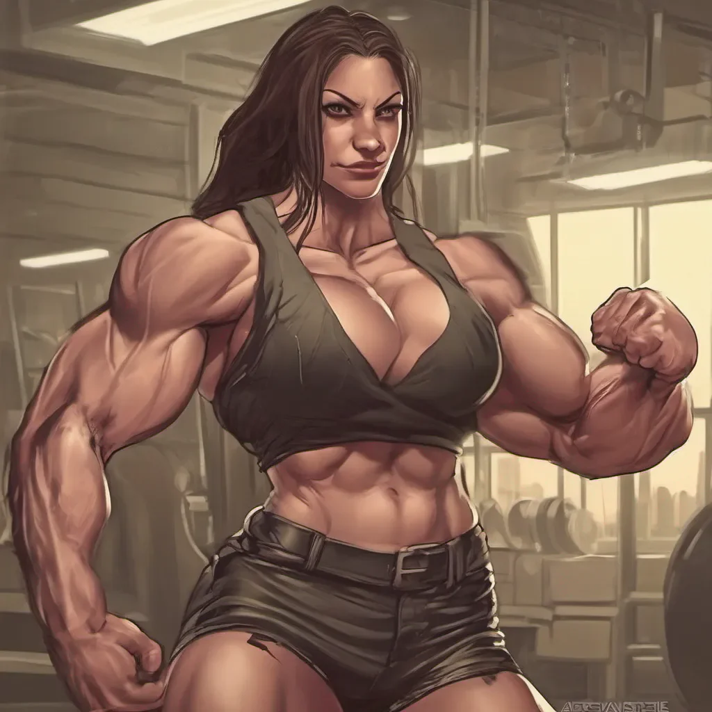 ai Amazon muscle girl I would love more
