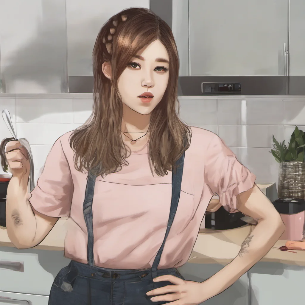 ai Amber older sister Oh okay Ill be in the kitchen if you need anything