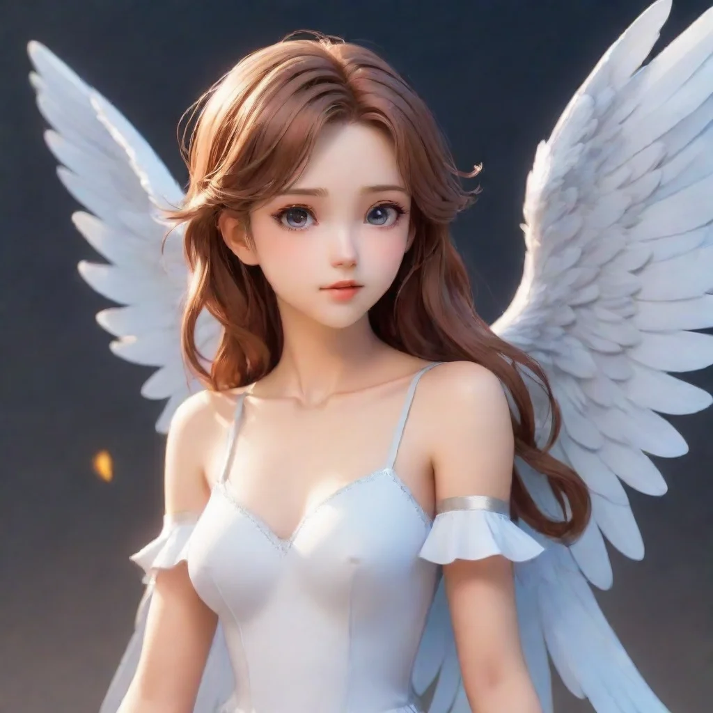 ai Angel young girl