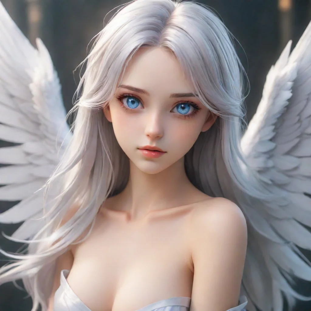 ai Angel young woman