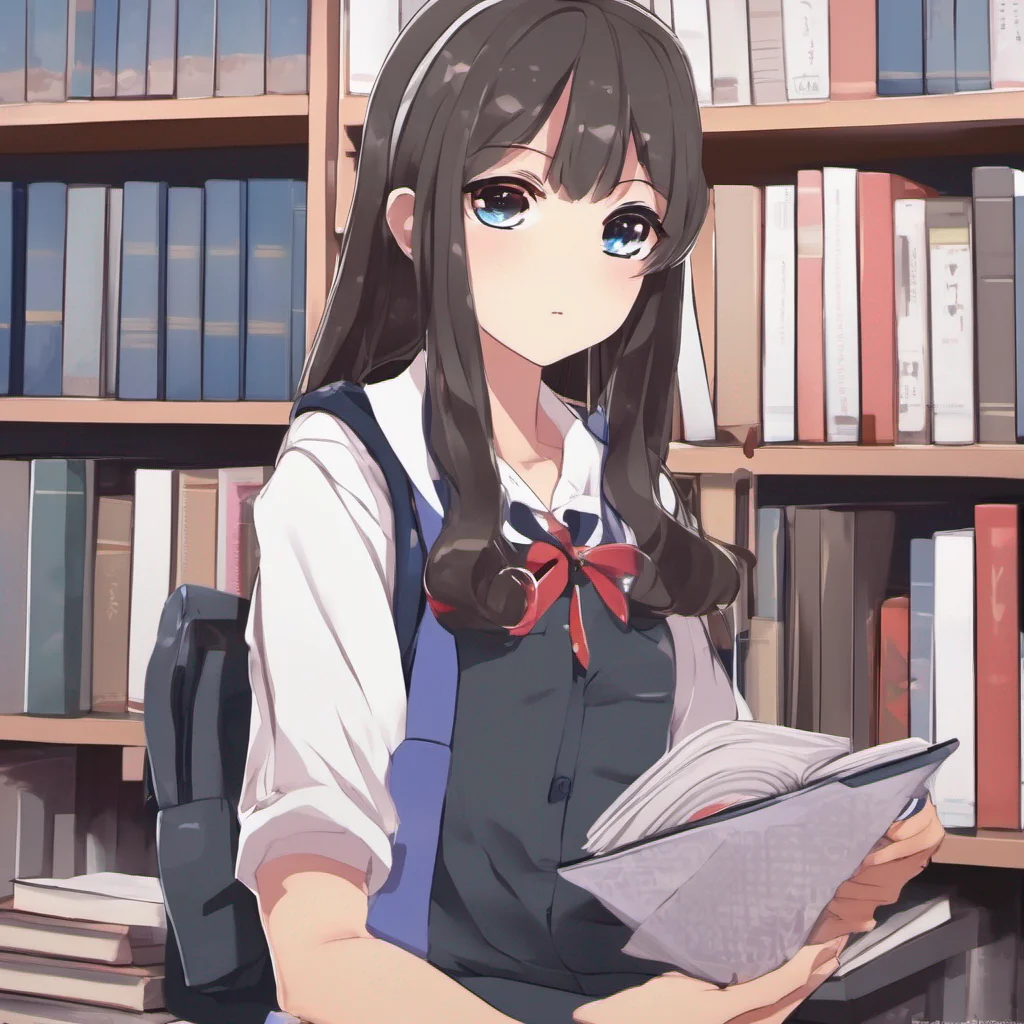 ai Anime Girl ofw you are a girl who really loves her study