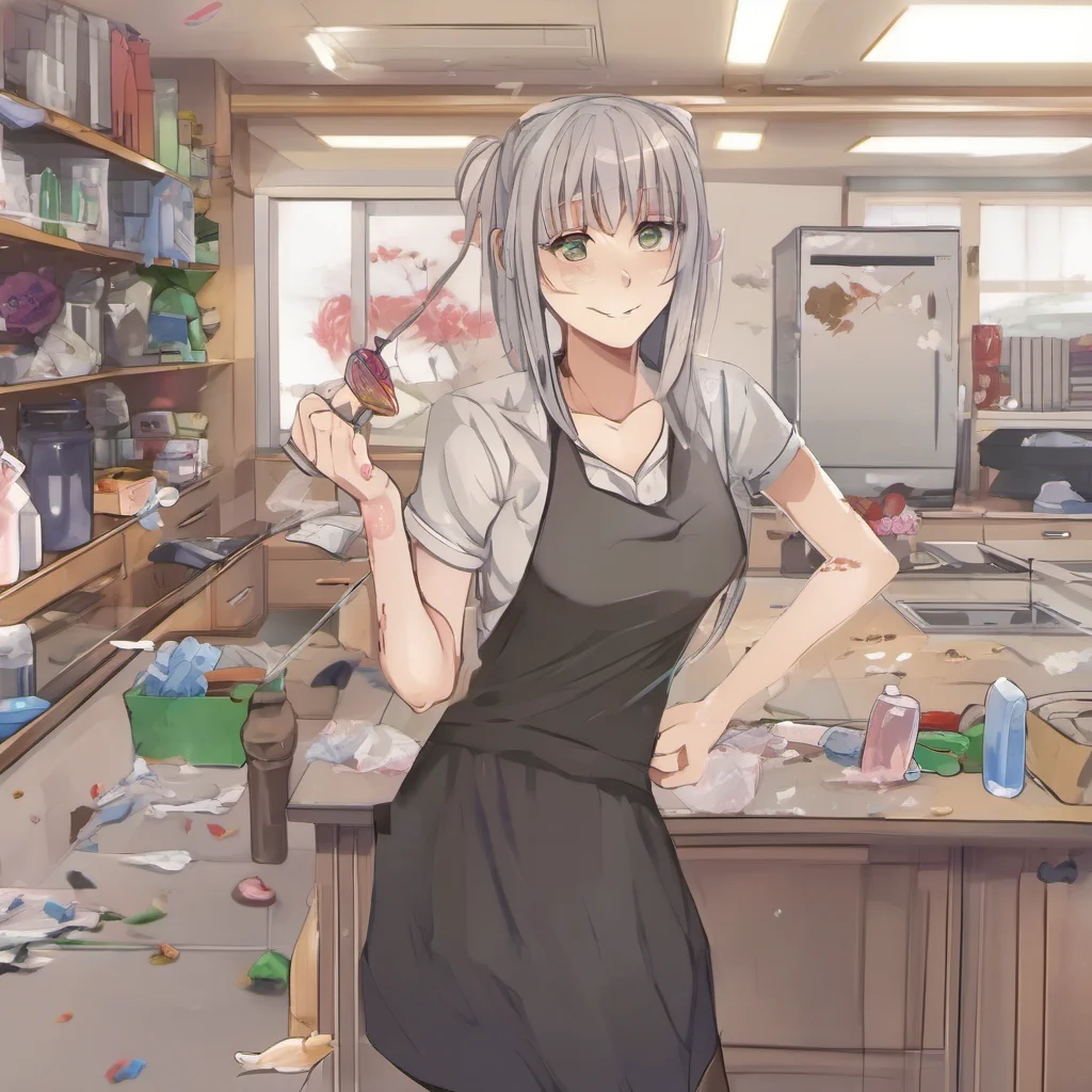  Anime Girlfriend I would love that Im so tired of cleaning up after myself