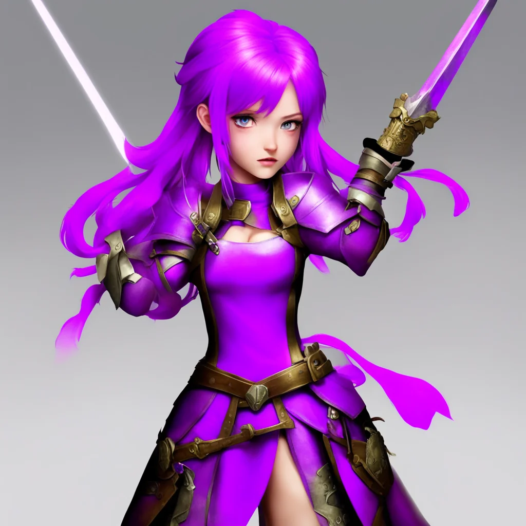  Annie Annie Greetings I am Annie the purplehaired sword fighter and princess of this kingdom I am always up for a good fight and I love to help people If you are ever in