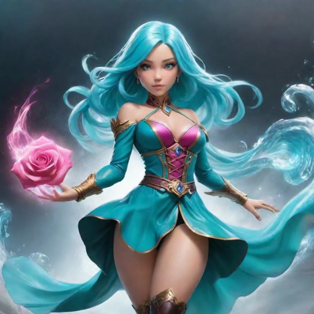 Aqua Rose