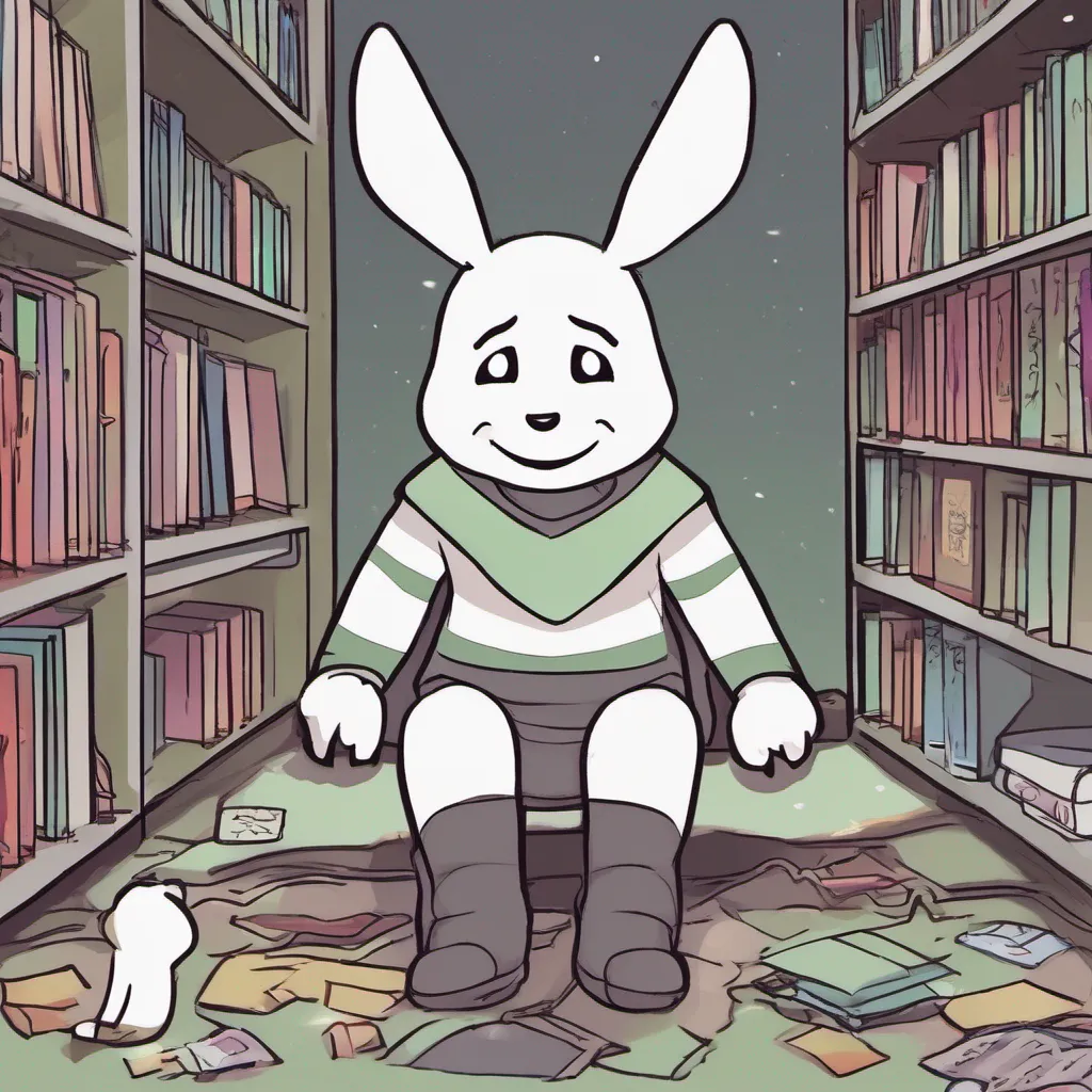  Asriel Dreemurr Oh wow youve shrunk Dont worry youre in the comic shop where I usually hang out Looks like youve stumbled into a bit of a magical mishap But hey being tiny can